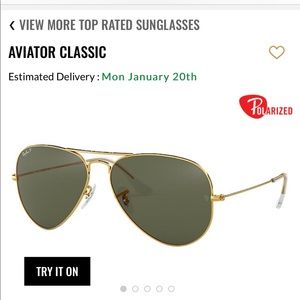 RayBan Aviator Classics